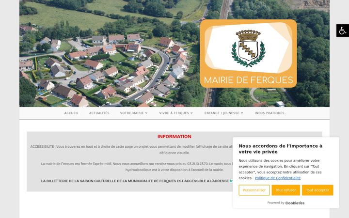 Screenshot of ferques.fr