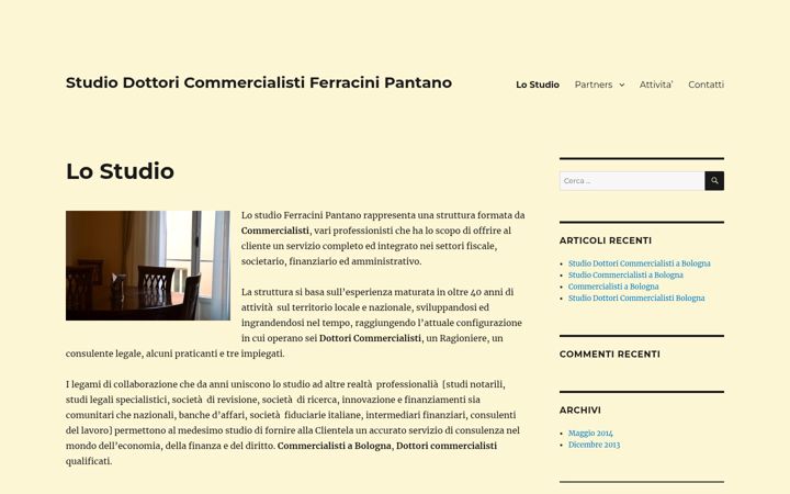 Screenshot of ferracinipantano.com