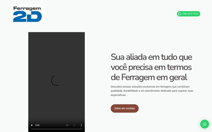 Ekrano kopija ferragem2d.com.br