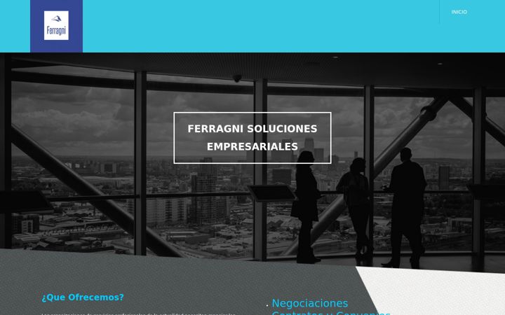 Screenshot of ferragnisoluciones.com