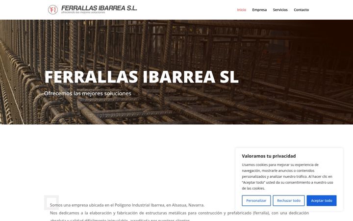 Screenshot ta' ferrallasibarrea.es