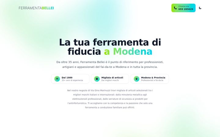 Screenshot of ferramentabellei.com