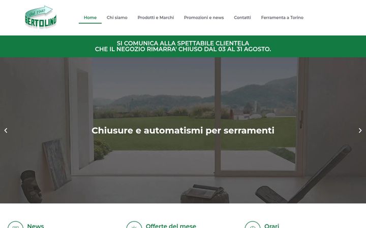 Screenshot of ferramentabertolino.com