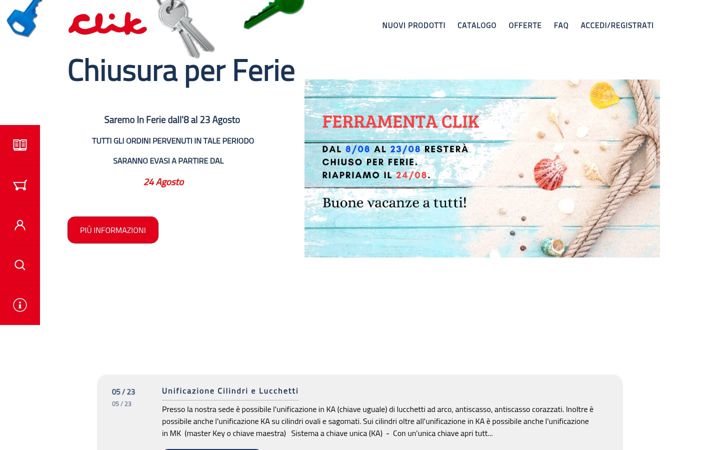 Screenshot ta' ferramentaclik.it