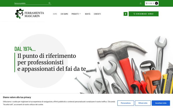 Screenshot ta' ferramentamascarin.it