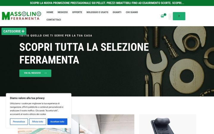 Screenshot ta' ferramentamassolino.it