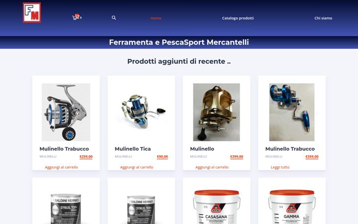 Screenshot ta' ferramentamercantelli.it