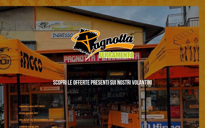 Screenshot of ferramentapagnotta.it