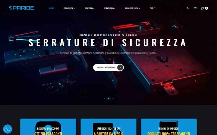 Screenshot of ferramentaparide.it