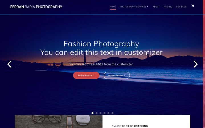 Screenshot of ferranbadia.com