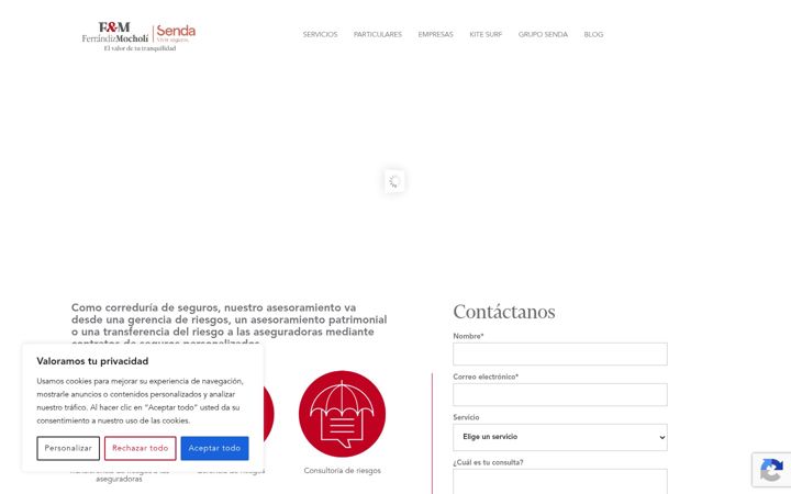 Screenshot ta' ferrandizmocholi.es