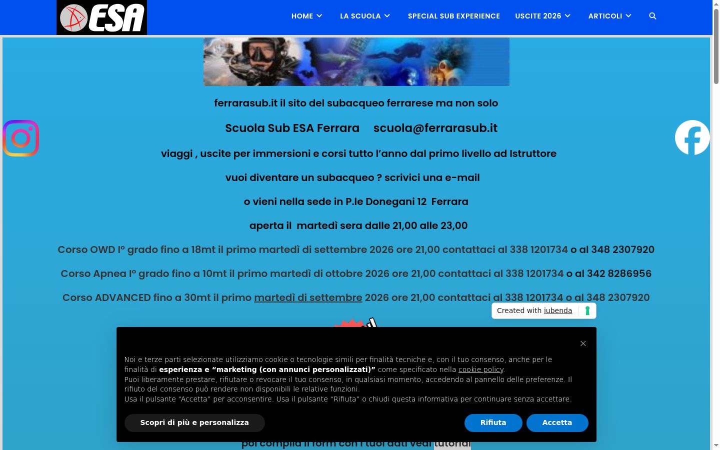 Sutikimo reklamjuostės, rodytos prieš bet kokią sąveiką, ekrano kopija
