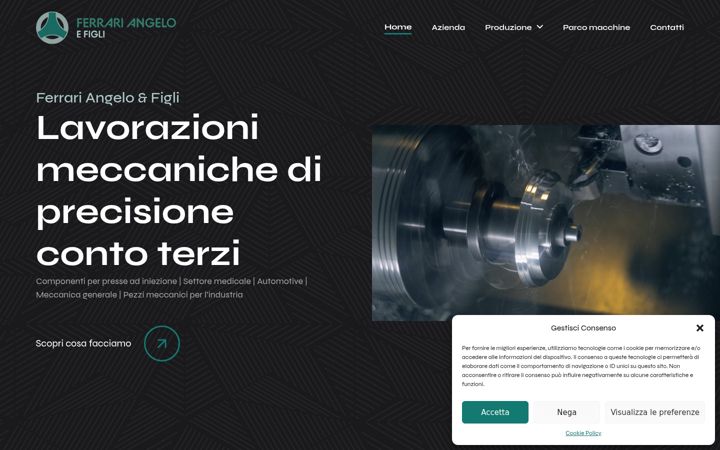 Screenshot ta' ferrariangeloefigli.it