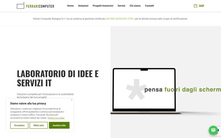 Screenshot ta' ferraricomputer.it