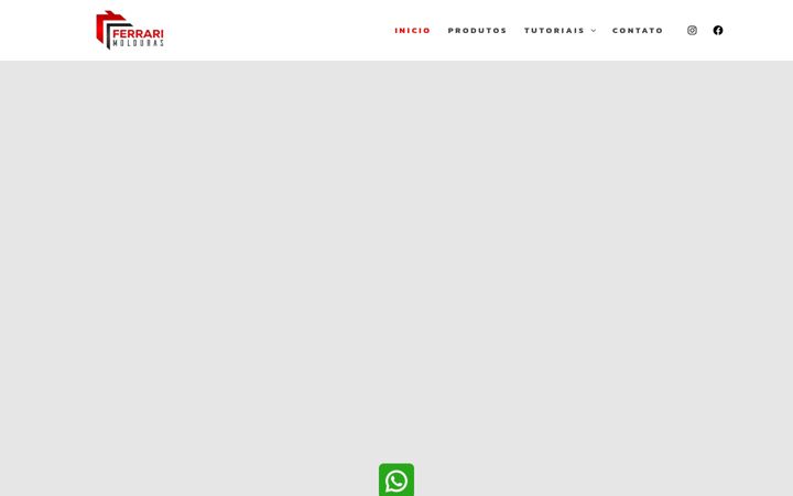 Zrzut ekranu ferrarimolduras.com.br