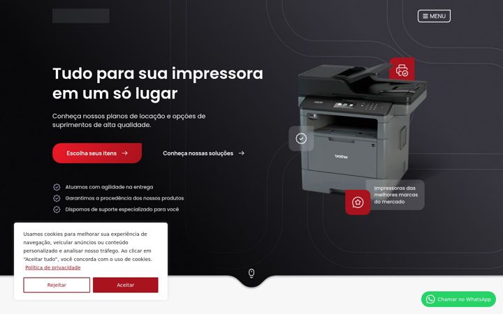 Zrzut ekranu ferrarisuprimentos.com.br