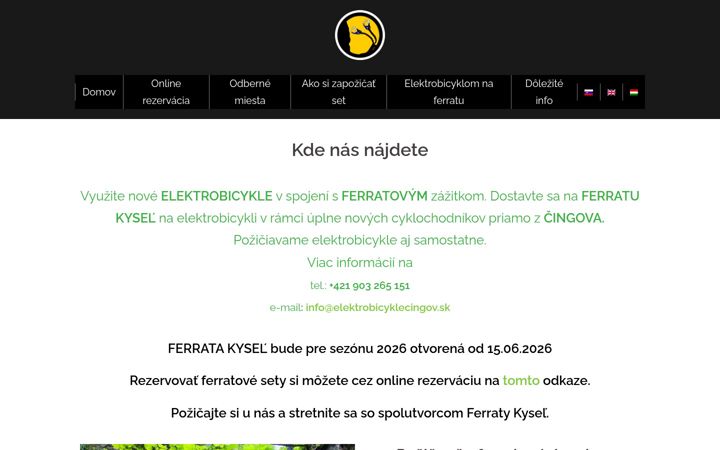 Screenshot of ferratakysel.sk