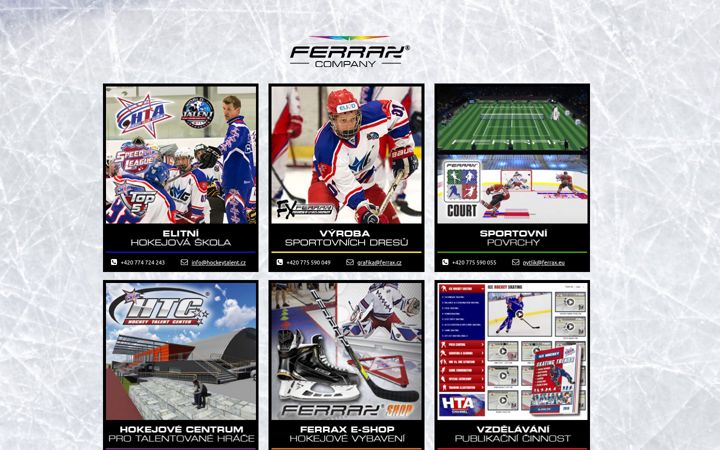 Screenshot of ferrax.eu