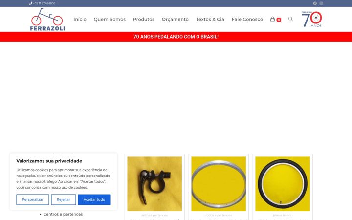 Zrzut ekranu ferrazoli.com.br