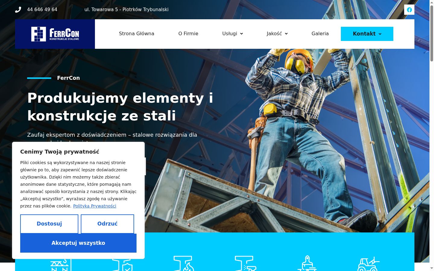Snímek obrazovky baneru souhlasu zobrazeného před jakoukoli interakcí