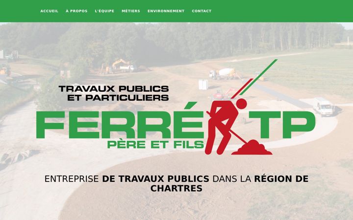 Screenshot of ferre-tp.com