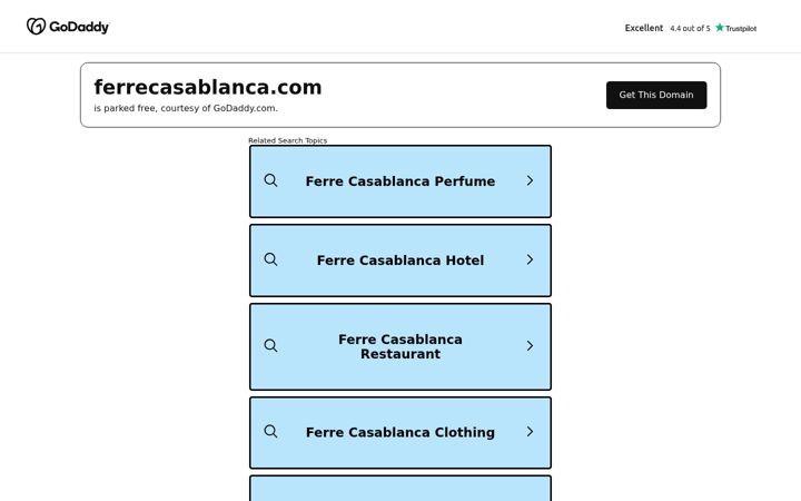Screenshot of ferrecasablanca.com