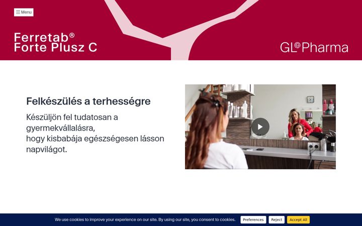 Screenshot of ferrefortec.hu