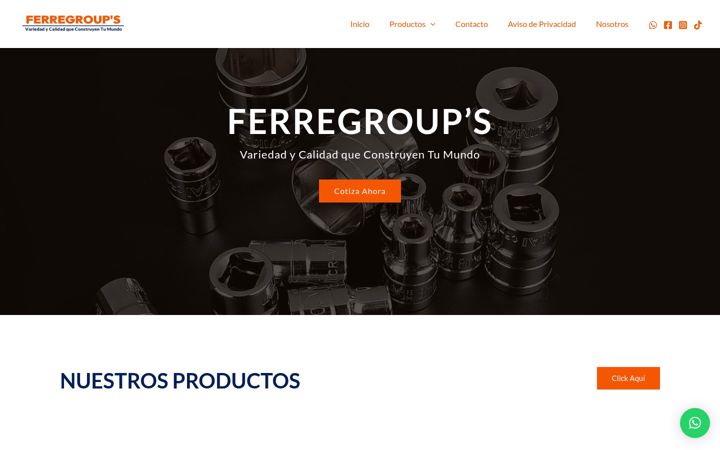 Screenshot of ferregroups.com