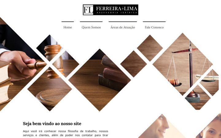 Zrzut ekranu ferreiradelima.adv.br