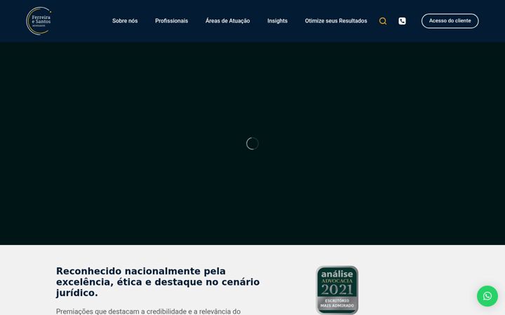 Zrzut ekranu ferreiraesantos.com.br
