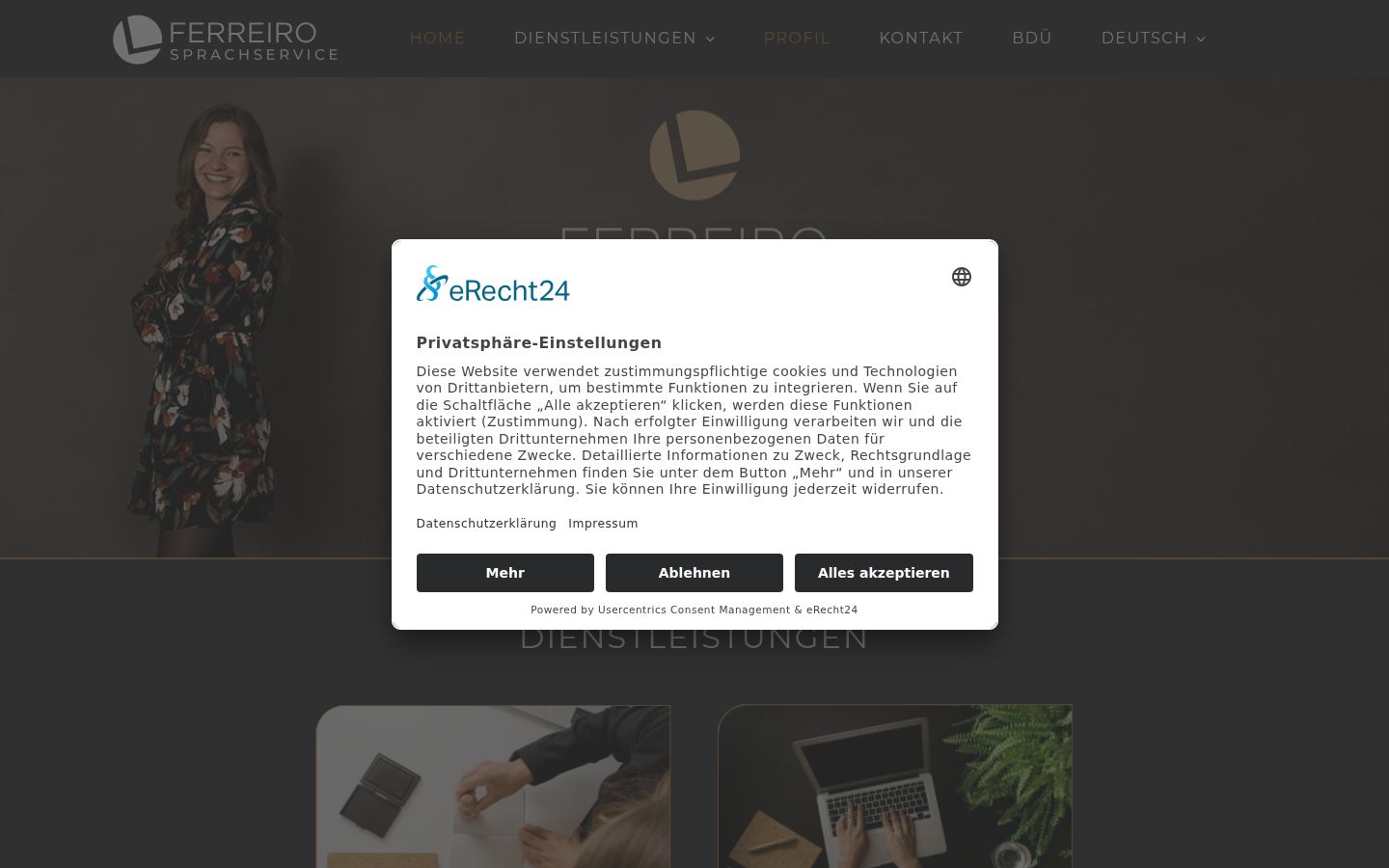 Screenshot tal-banner tal-kunsens muri qabel kwalunkwe interazzjoni