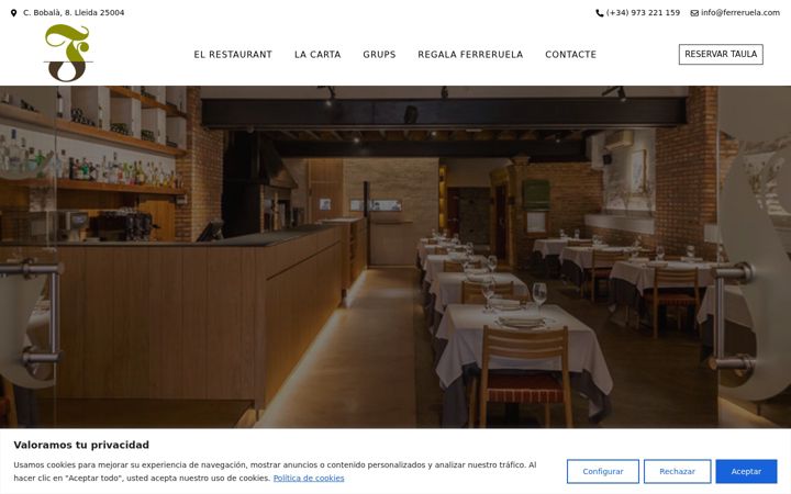 Screenshot of ferreruela.com