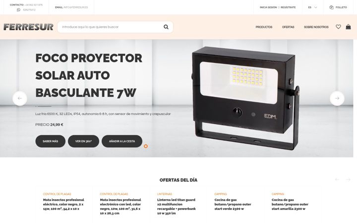 Screenshot of ferresur.es