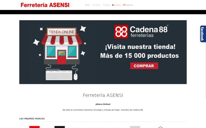 Screenshot of ferreteria-asensi.com