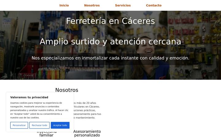 Screenshot of ferreteria-galan.es