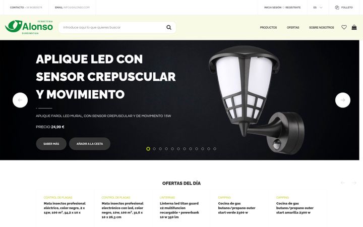 Screenshot of ferreteriaalonso.com