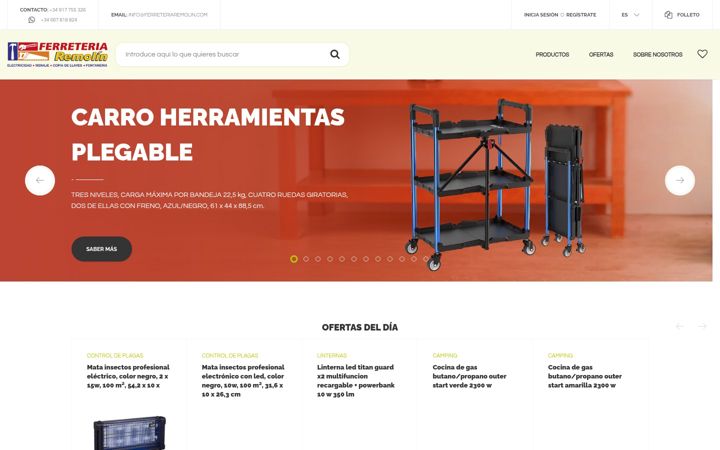 Screenshot of ferreteriaremolin.com