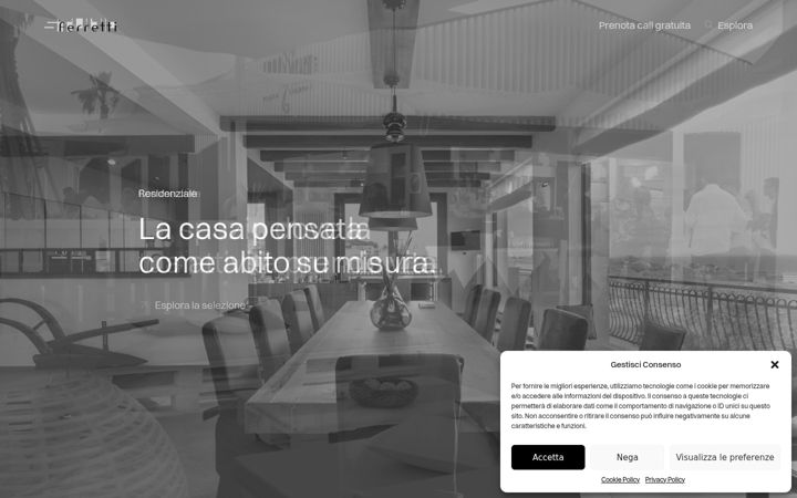 Screenshot of ferrettistudio.it