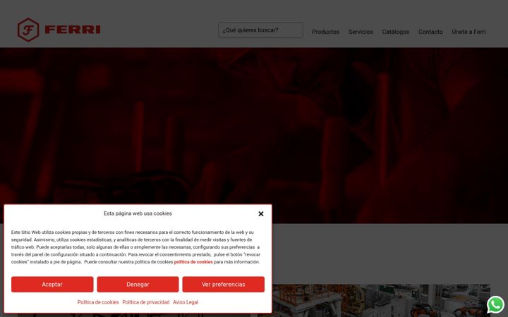 Screenshot of ferri.es