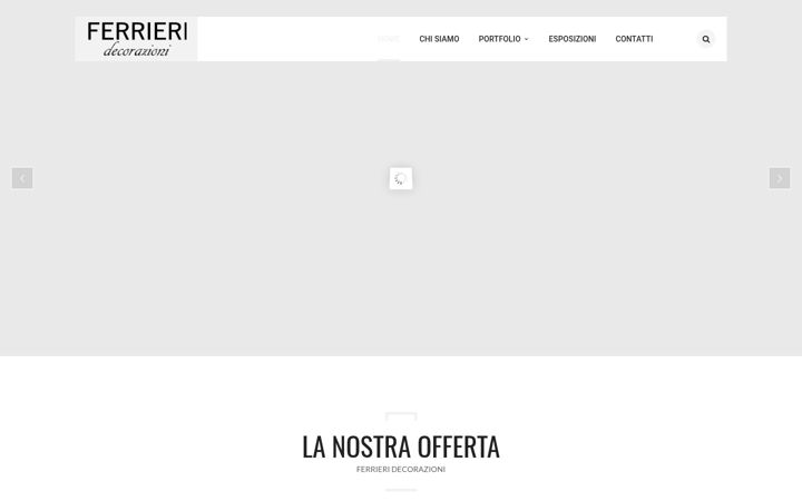 Screenshot of ferrieridecorazioni.it