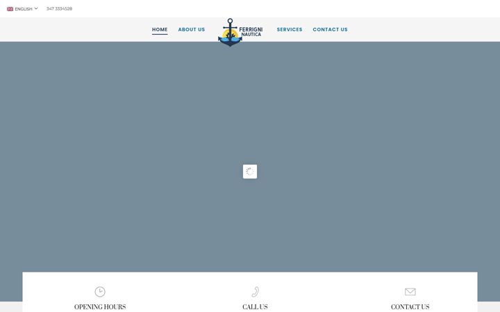 Screenshot of ferrigninautica.com