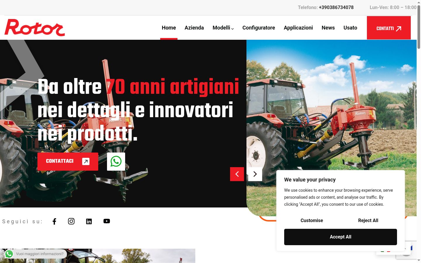Screenshot tal-banner tal-kunsens muri qabel kwalunkwe interazzjoni