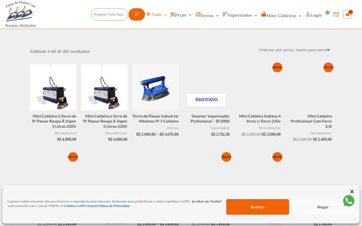 Screenshot of ferrodepassar.com