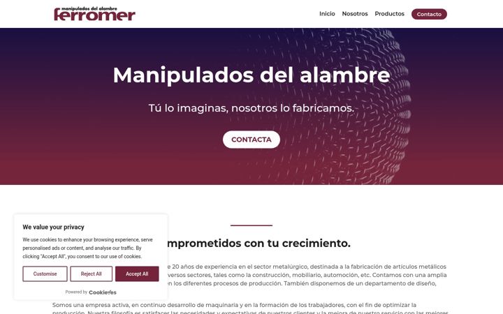 Screenshot of ferromer.com