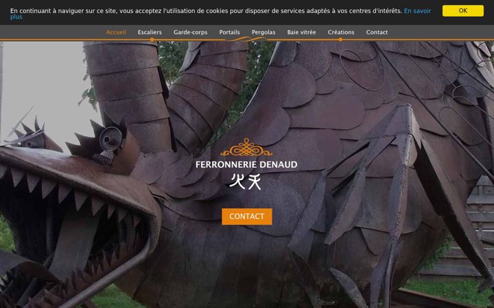 Screenshot of ferronnerie-denaud.com