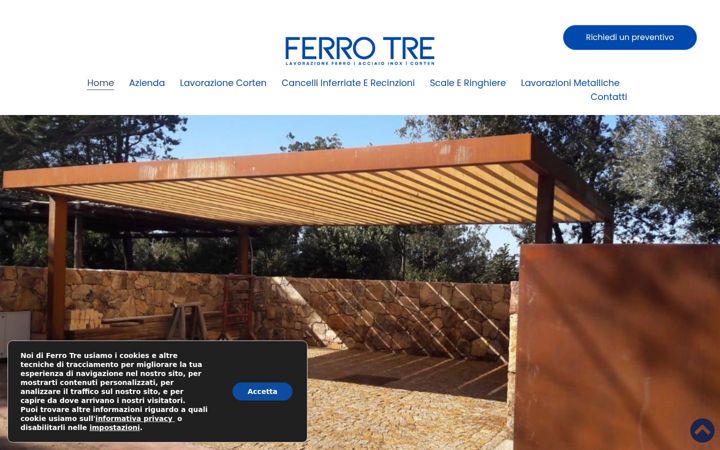 Screenshot of ferrotre-cancelliringhiere.com