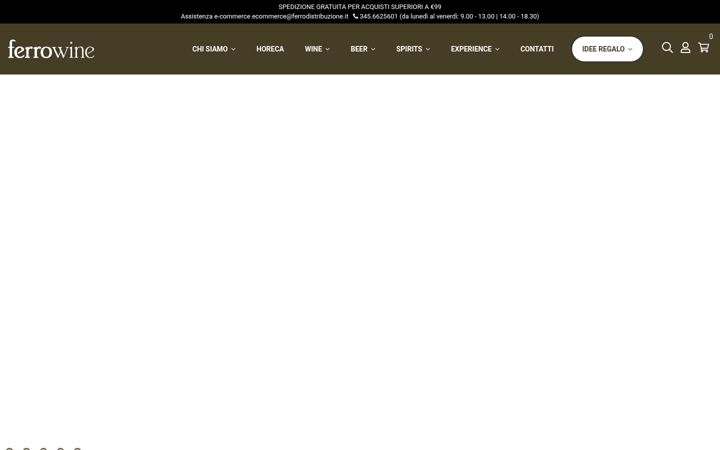 Screenshot ta' ferrowine.it