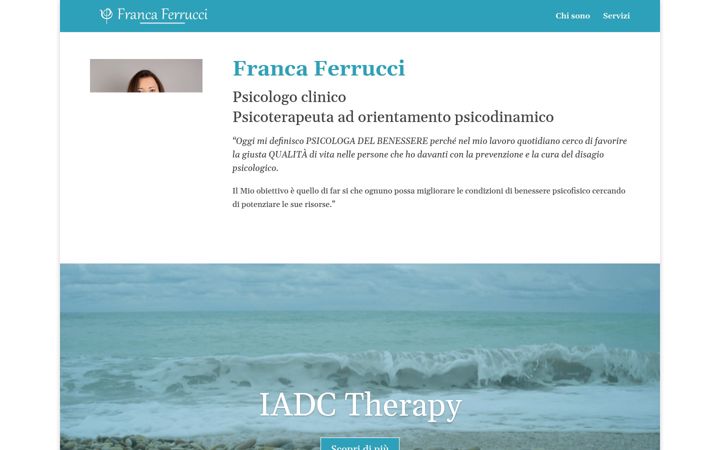 Screenshot ta' ferruccifranca.it