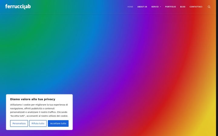 Screenshot of ferruccilab.it