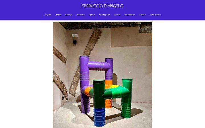 Screenshot of ferrucciodangelo.it